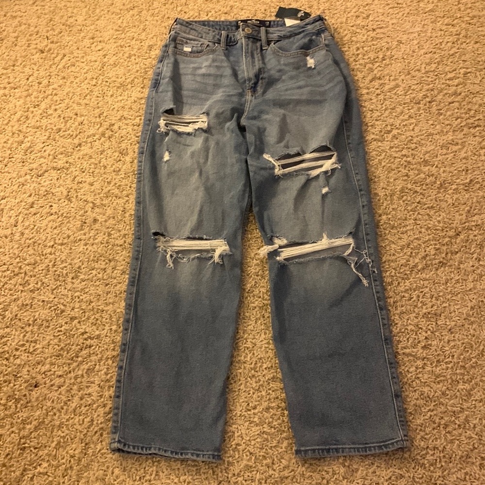 Hollister mom jeans